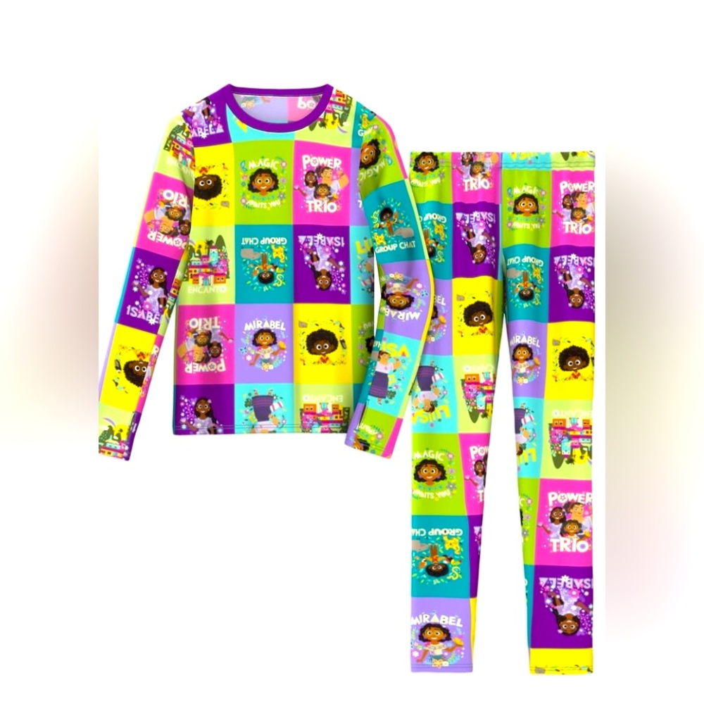 Girls. ClimateRite by Cuddle Duds. Size M 8/10. Disney Encanto. NWT